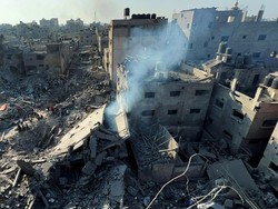 Satelit PBB: Lebih dari 50% Bangunan Gaza Hancur Oleh Serangan Israel