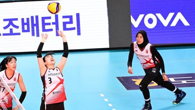 Megawati Hangestri Pertiwi dan kawan-kawan di Daejeon Jung KwanJang Red Sparks bakal menghadapi lawan yang punya deretan kemenangan telak pada musim ini.