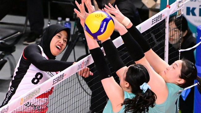Megawati mengungkapkan kunci keberhasilannya bisa jadi MVP dan membawa Red Sparks menang atas IBK Altos di Liga Voli Korea, Kamis (18/1).