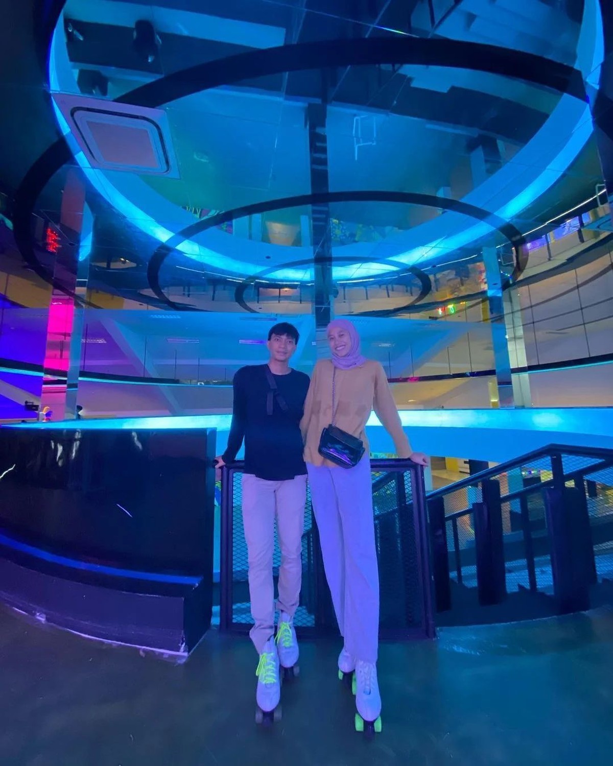 Megawati Hangestri dan Dio Novandra