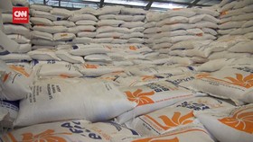 VIDEO: 3500 Ton Beras Impor Dari Kamboja Tiba di Semarang