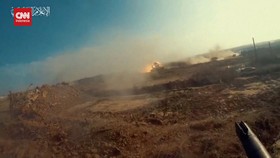 VIDEO: Gunakan Yasin 105, Milisi Hamas Serang Tank Israel Di Gaza