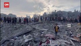 VIDEO: Israel Bom Kamp Jabalia, RS Indonesia Dipenuhi Antrean Jenazah