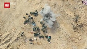 VIDEO: Momen Serangan Drone Hamas ke Prajurit Israel di Beit Hanoun