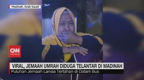 VIDEO: Viral, Jemaah Umrah Diduga Terlantar di Madinah