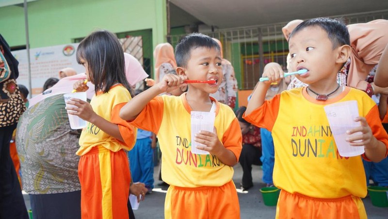 Pemerintah Kabupten Klaten, Jawa Tengah melakukan sejumlah upaya agar gigi anak-anak di daerahnya tetap terjaga dan sehat.