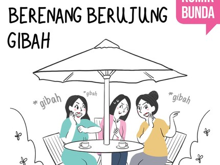 Berenang Berujung Gibah