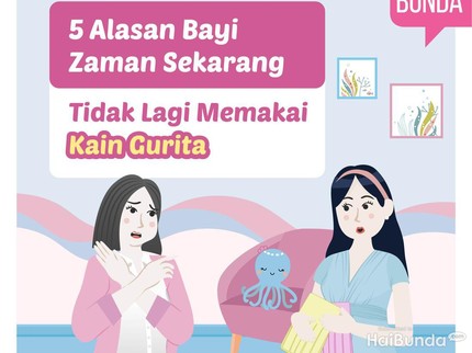 5 Alasan Bayi Zaman Sekarang Tidak Lagi Memakai Kain Gurita