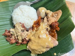 Menikmati Nasi Gudeg Cah Solo di Pasar Modern BSD Serpong