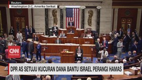 VIDEO: DPR AS Setuju Kucuran Dana Bantu Israel Perangi Hamas