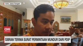 VIDEO: Gibran Terima Surat Permintaan Mundur Dari PDIP