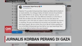 VIDEO: 27 Jurnalis Menjadi Korban Perang di Gaza
