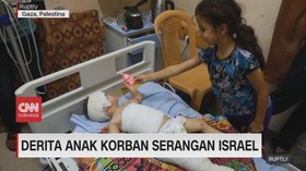 VIDEO: Derita Anak Korban Serangan Israel