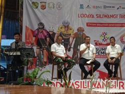 Ratusan Pesepeda Ramaikan Ajang Lodaya Siliwangi Ride 2023