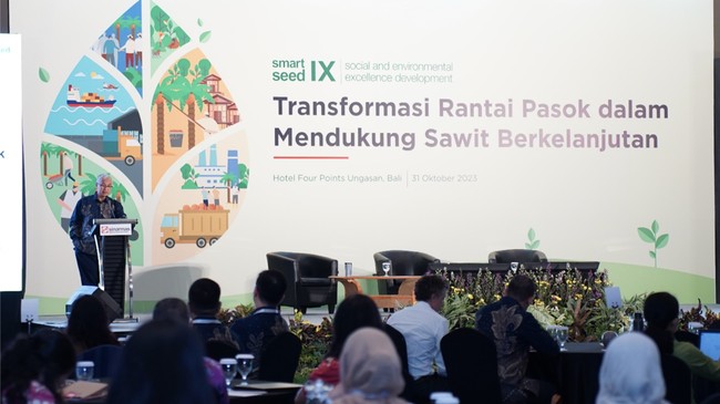 produsen kelapa sawit, pembeli, organisasi masyarakat sipil, dan pemerintah meningkatkan kolaborasi rantai pasok berkelanjutan dalam acara SMART SEED.