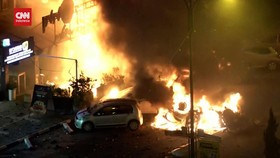 VIDEO: Roket Hizbullah Hantam 19 Lokasi di Israel Utara