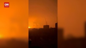 VIDEO: Detik-detik Israel Kembali Bombardir Gaza Jelang Fajar