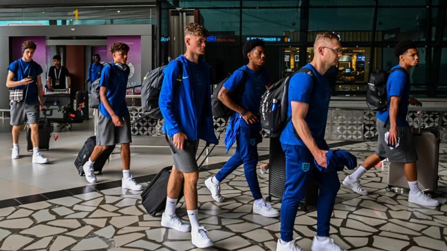 Timnas Kaledonia Baru dan Inggris akan melakoni pertandingan pertama di Grup C Piala Dunia U-17 2023, Sabtu (11/11).