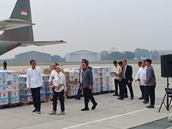 RI Kirim 51,5 Ton Bantuan Makanan hingga Alat Medis ke Palestina