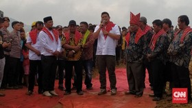 Pembangunan Patung Jokowi di Karo, Bobby Letakkan Batu Pertama