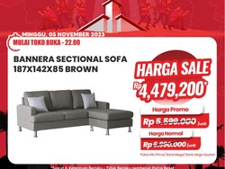 Sofa Empuk Ini Diskon Sampai Rp 2,5 Juta di Transmart Full Day Sale