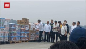 VIDEO: Jokowi Lepas Bantuan Tahap Pertama RI ke Palestina