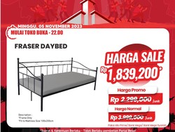Buruan Beli! Tempat Tidur di Transmart Full Day Sale Hemat Rp 2 Jutaan
