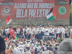 Atta Halilintar hingga Syifa Hadju Ikut Aksi Bela Palestina di Monas