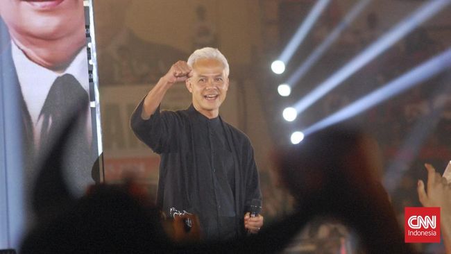 Ganjar Janji Bikin Pemerintah Bebas KKN Jika Menang Pilpres