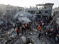 100 Orang Tewas dalam Serangan Udara Israel di Gaza Saat Malam Natal