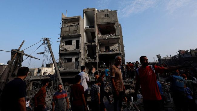 Serangan Israel di Gaza: UNRWA Dituding sebagai Ancaman, Puluhan Pengungsi Ditangkap