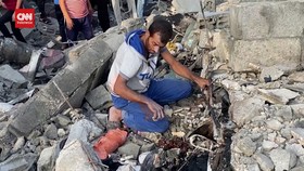 VIDEO: Israel Serang Kamp Pengungsian Maghazi, 51 Orang Tewas