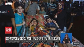 VIDEO: 400 Anak Jadi Korban Serangan Israel Per Hari