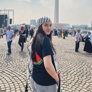 Sederet Artis Kompak Pakai Simbol Semangka dan Kufiya di Aksi Bela Palestina