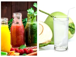 Mana yang Lebih Sehat, Jus Buah Segar atau Air Kelapa?