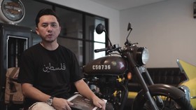 Royal Enfield Omesh Laku Dilelang Rp300 Juta untuk Donasi Palestina