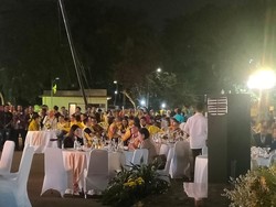 Zulhas hingga Dito Ariotedjo Hadiri Acara HUT ke-59 Partai Golkar