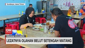 VIDEO: Lezatnya Olahan Belut Setengah Matang