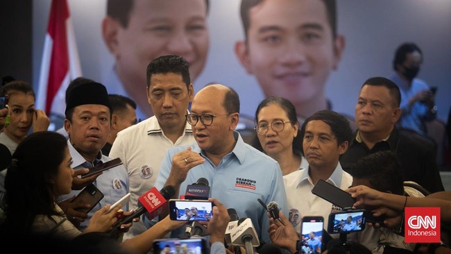 FOTO: Koalisi Indonesia Maju Umumkan TKN Prabowo-Gibran