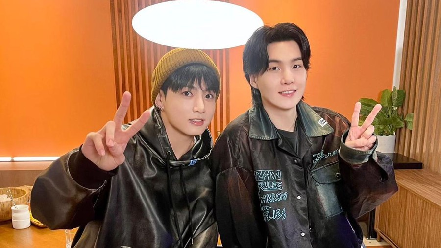 Suga dan Jungkook BTS
