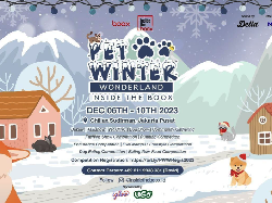 Waktunya Rasakan Keseruan Bareng Anabul di Pet Winter Wonderland 2023