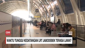 VIDEO: Waktu Tunggu Kedatangan LRT Jabodebek Terasa Lama?