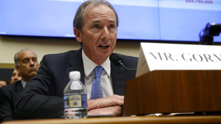 Chairman dan CEO Morgan Stanley, James Gorman. (AP Photo/Patrick Semansky/ File Foto)