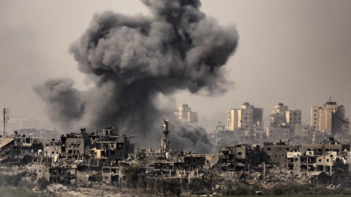FOTO: Gaza Hancur Jadi Ladang Pembantaian Sebulan Dibombardir Israel
