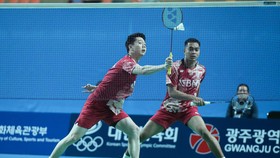 FOTO: Debut Memikat Kevin/Rahmat di Korea Masters