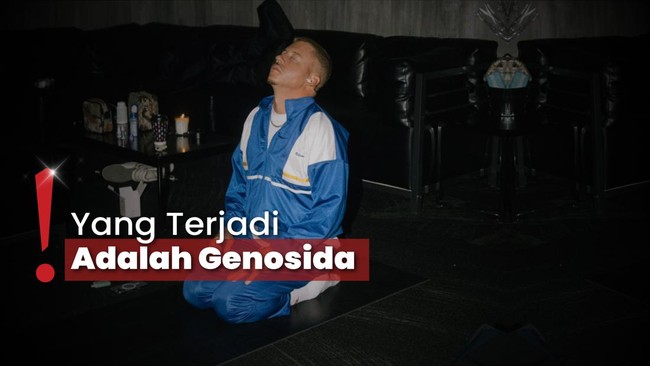 Rapper Macklemore Berikan Orasi di Demo Pro Palestina di Washington DC