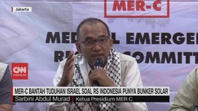 VIDEO: Mer-C Bantah Tuduhan Israel RS Indonesia Punya Bunker Solar