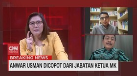 VIDEO: Anwar Usman Diberhentikan dari Jabatan Ketua MK