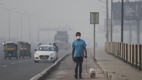 FOTO: Selamat Datang di 'Kota Kabut' New Delhi
