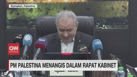 VIDEO: PM Palestina Menangis Dalam Rapat Kabinet